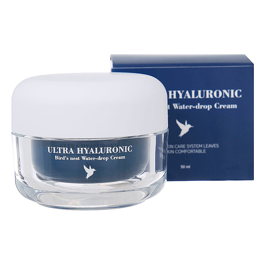 [ESTHETIC HOUSE] ЛАСТОЧКА/ГИАЛУРОН Крем для лица Ultra Hyaluronic acid Bird's nest Water- drop Cream, 50 мл