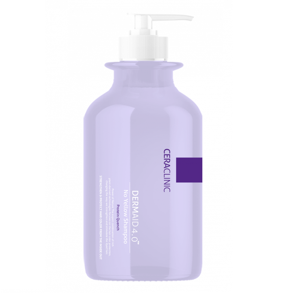 Шампунь против желтизны волос DERMAID 4.0 No Yellow Shampoo Protein Quench Шампунь против желтизны волос DERMAID 4.0 No Yellow Shampoo Protein Quench