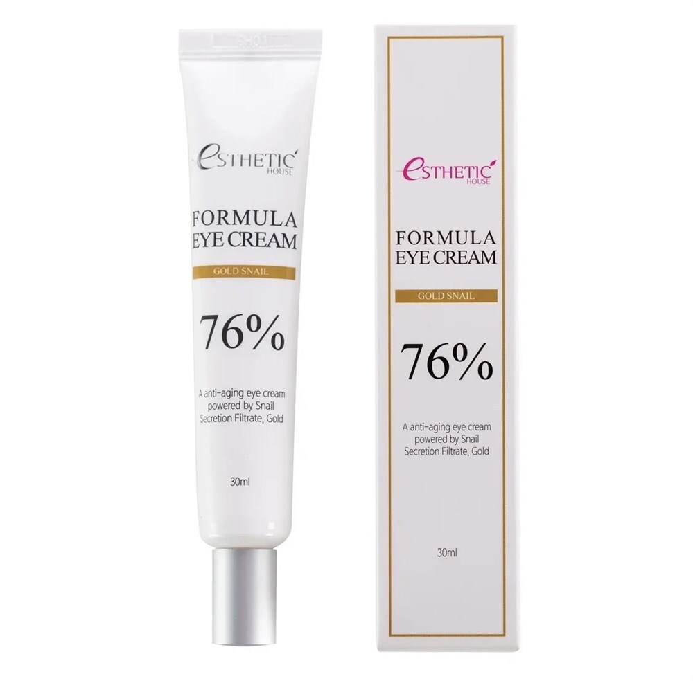 [ESTHETIC HOUSE] Крем для глаз ЗОЛОТО/УЛИТКА Formula Eye Cream Gold Snail, 30 мл