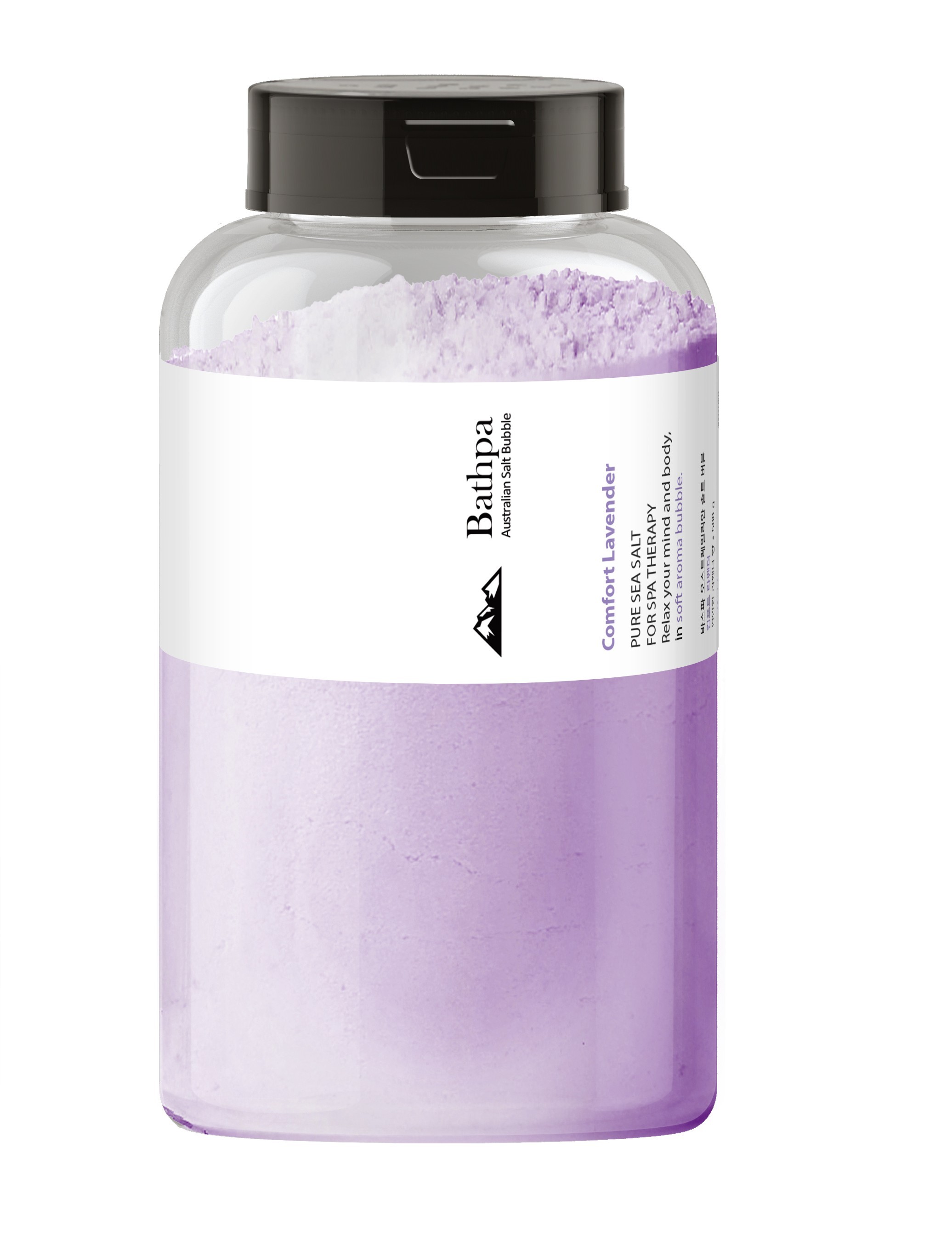 Соль для ванны ПЕНЯЩАЯСЯ/ЛАВАНДА Bathpa Australian Salt Bubble - Comfort Lavender, 500 гр Соль для ванны ПЕНЯЩАЯСЯ/ЛАВАНДА Bathpa Australian Salt Bubble - Comfort Lavender, 500 гр