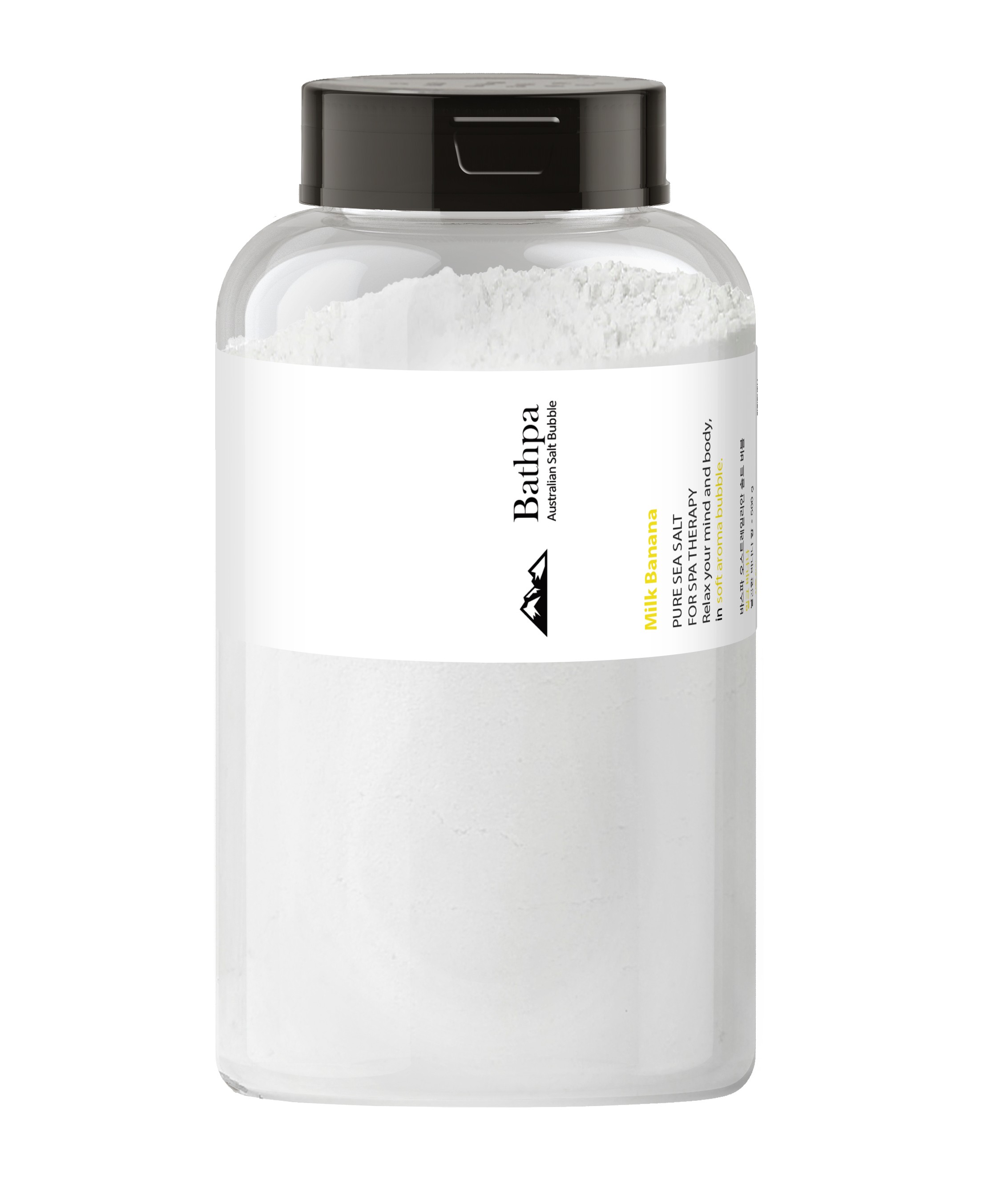 Соль для ванны ПЕНЯЩАЯСЯ/БАНАН Bathpa Australian Salt Bubble - Milk Banana, 500 гр Соль для ванны ПЕНЯЩАЯСЯ/БАНАН Bathpa Australian Salt Bubble - Milk Banana, 500 гр
